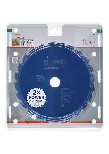 Vista 9 de Bosch Professional Circular Saw Blade Expert (para madera, 12.008 x 1.181 x 0.087 in, 96 dientes; accesorios: sierra circular inalámbrica)