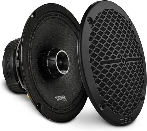 Vista 12 de DS18 PRO-ZT Pro Audio - Altavoces coaxiales de rango medio con tweeter de bala integrado, 4 ohmios, resistente al agua, parrilla de malla metálica