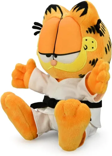 Vista 3 de Kidrobot Karate Garfield Karate GI - Peluche mediano