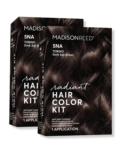 Vista 33 de Madison Reed - Kit de tinte radiante para el cabello, tinte permanente para el cabello, 100 % cobertura de canas, sin amoníaco, rojo Trieste 5NRM