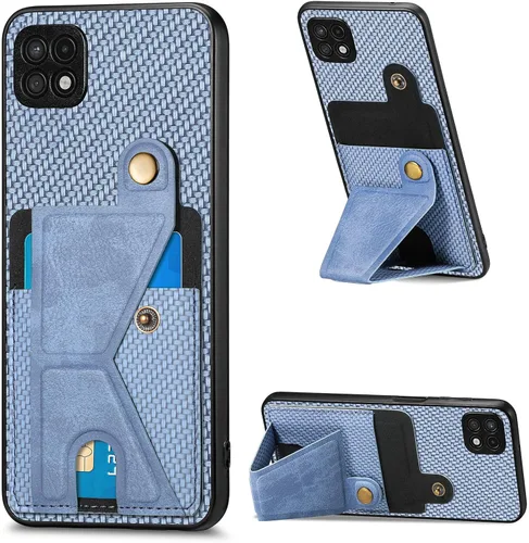 Vista 28 de Funda para Oppo K10x / OnePlus Nord CE 2 Lite 5G Funda para Realme 9 5G / 9 Pro / Q5 / V25 Funda de piel sintética con ranuras para tarjetas