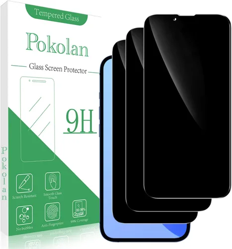 Vista 27 de Pokolan Protector de pantalla de privacidad diseñado para iPhone 11 Pro Max Negro