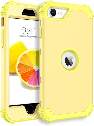 Vista 12 de BENTOBEN Funda para iPhone SE 2022 y iPhone SE 2020, resistente 3 en 1, cuerpo completo, resistente, a prueba de golpes, híbrida de policarbonato