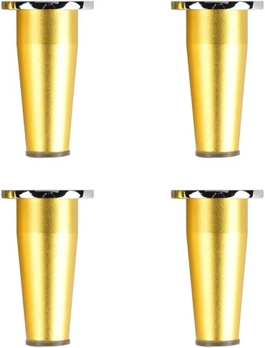 Vista 16 de Patas de metal para muebles de armario, patas redondas ajustables para sofá, patas de mesa de café, ajustable 0.512 in, patas de repuesto