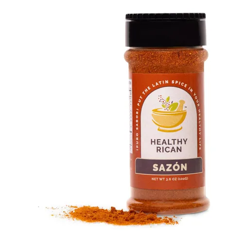 Vista 8 de Healthy Rican Adobo Sazón Sofrito Condimento y Hierbas Mixto en Polvo Sin OMG Sin Conservantes Sin MSG Sin Colorantes Artificiales Sin Gluten Apto