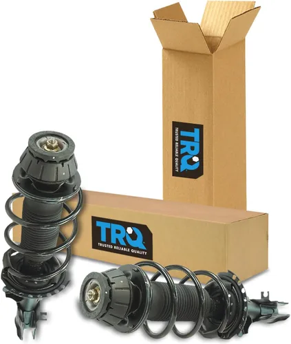 Vista 47 de TRQ - Conjunto de puntal delantero y resorte helicoidal (lados del conductor y del pasajero), para auto