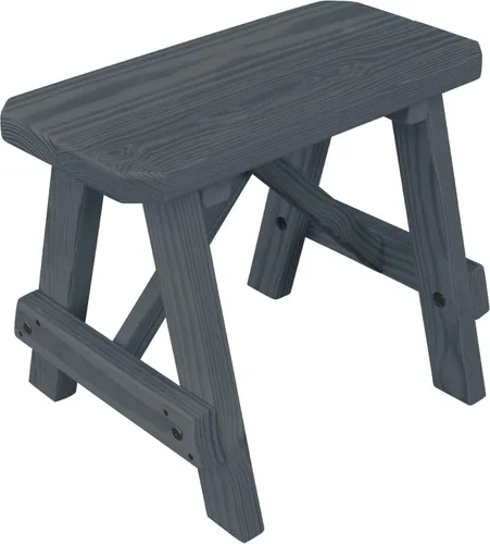 Vista 34 de Furniture Barn USA Banco tradicional de pino tratado a presión de 2 pies, tinte de cedro