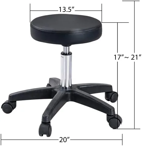 Vista 4 de Silla eléctrica de tatuaje de salón con 2 bandejas, cama esteticista de altura ajustable con taburete hidráulico, mesa de cama facial multiusos de 3