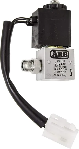 ARB 180103 Solenoide de Aluminio 12VDC 1/8" Este es el Solenoide de Aire Eléctrico 12V oficial de reemplazo de ARB.