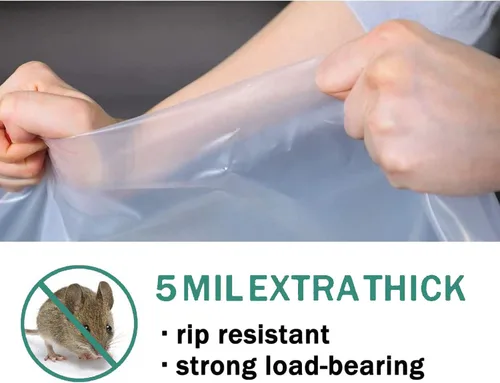 Vista 3 de HOMEIDEAS - Bolsa para colchón de alta resistencia de 3 mil de grosor para mudanza, bolsa para almacenamiento de colchón, bolsa para desecho