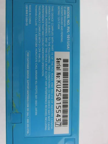 Vista 4 de Nintendo Wii Blue Console (Renewed)