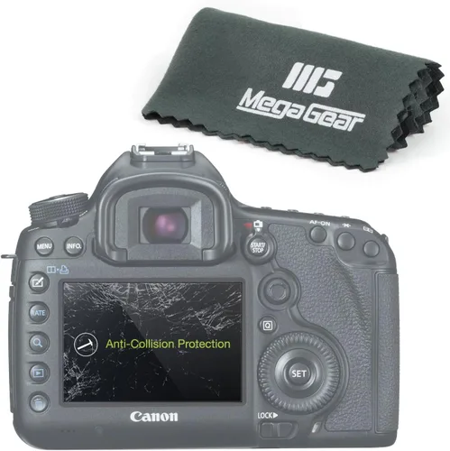 Vista 7 de Megagear Protector de pantalla óptico LCD para el nuevo modelo Canon Canon Sl1 (Canon 100d) Protector de pantalla