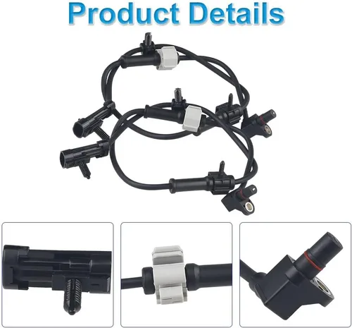 Vista 5 de WMPHE 2 sensores de velocidad de rueda ABS compatibles con Chevy Silverado Tahoe Suburban Avalanche Express, GMC Sierra Yukon Savana, Cadillac