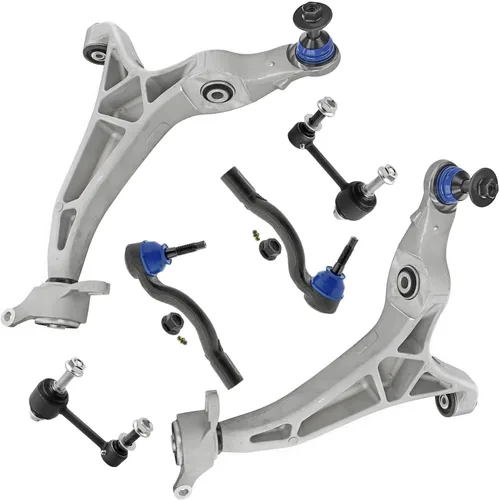 Vista 97 de Detroit Axle - Kit de extremo delantero RWD para Chrysler 300 Dodge Charge Challenger 2011-2019, 2 brazos de control inferiores traseros 2 rótulas