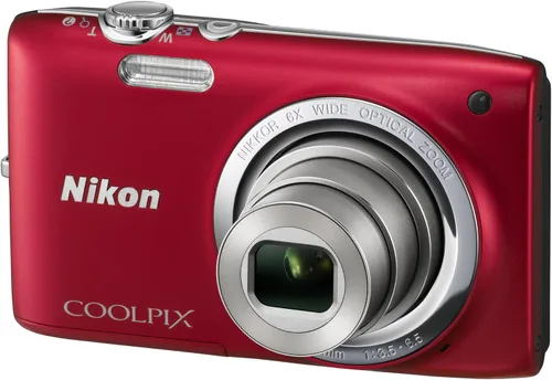 Vista 4 de Nikon COOLPIX S2700 Cámara digital de 16 MP con zoom óptico 6x y video HD 720p (rojo) (Modelo antiguo)