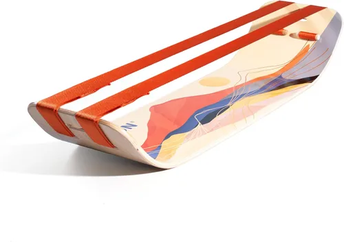 Vista 12 de GIBBON SlackBoard - GiBoard Balance Board - Gift for Kids & Adults - 1 & 2 Line Options - Slackline Balance Trainer for Core Workouts, Standing Desk