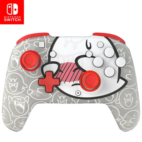 PDP Gaming REMATCH GLOW Wireless Nintendo Switch Pro Controller, Licensed, Nintendo Switch 2|Lite|OLED, Motion Controls, Rechargeable Battery Power,