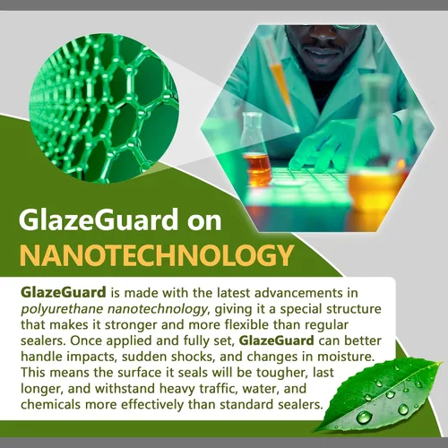 Vista 9 de CoverTec GlazeGuard - Sellador de azulejos y lechadas de porcelana mate 1