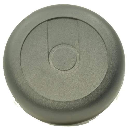 Eureka Mighty Mite E-15409-119N - Rueda trasera para aspiradora, 1 unidad, color negro