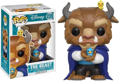 Funko POP Disney: Juguete de la Bella y la Bestia, la Bestia en invierno