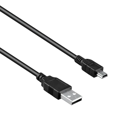 Cable USB de sincronización de datos de 5 pies compatible con Epson Workforce DS-40 escáner portátil de documentos a color J361A B11B225201