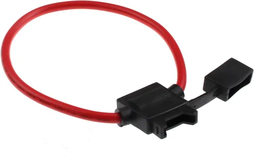 Vista 3 de ZOOKOTO Inline Fuse Holder 10A, 10 AWG Gauge Wire Car Auto Blade Fusible Box 10A Impermeable
