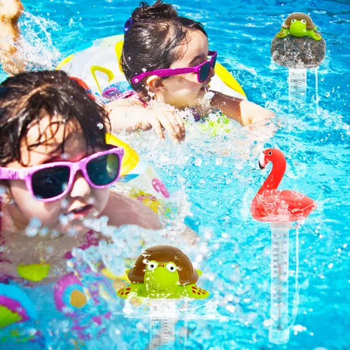 Vista 7 de XY-WQ - Termómetro flotante para alberca, tamaño grande, fácil de leer con cuerda para temperatura del agua - piscinas, spas, jacuzzis, estanques