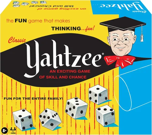 Vista 2 de Juego clásico de habilidad y azar Yahtzee., ninguno , Multicolor