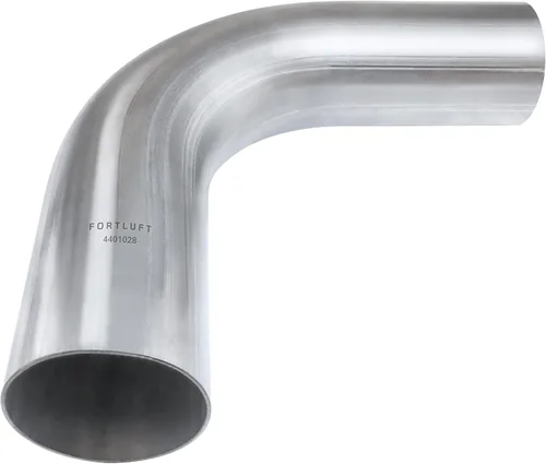 Vista 43 de FORTLUFT - Tubo de escape doblado (Tubo recto, 2.50"/63.5mm)