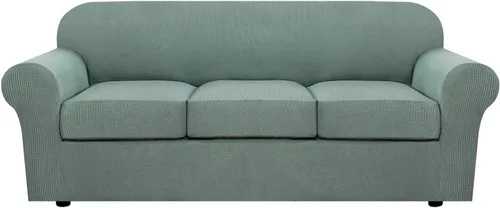 Vista 69 de H.VERSAILTEX Fundas de Sofá Elásticas para Cojines Fundas de Sofá para Muebles de Sala Fundas Protectoras
