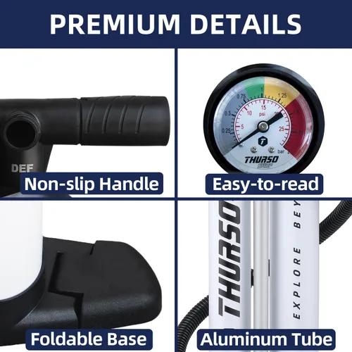 Vista 3 de THURSO SURF Paddle Board Pump SUP Replacement Hand Pump for Inflatables Inflation Deflation Lightweight Portable Max 29 psi