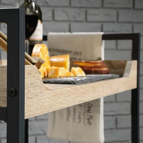 Vista 5 de Sauder North Avenue carrito para servir, Madera