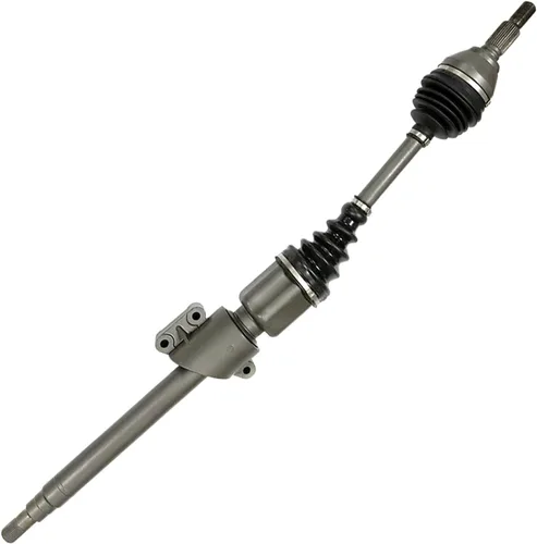 Vista 87 de Detroit Axle – Complete Front Driver Side CV Eje Eje para – 1984 – 1986 Dodge Caravan, mini-ram, Plymouth Voyager – Hecha En Estados Unidos