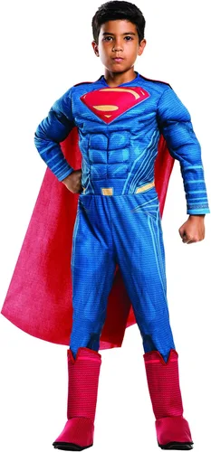 Vista 3 de Rubie 's Disfraz Superman: Amanecer de Justicia Deluxe músculo Pecho Disfraz, Tamaño Pequeño