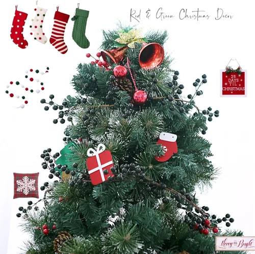 Vista 4 de Greentime - Guirnalda de Navidad de bayas negras, bayas negras artificiales para decoración de interiores y exteriores del hogar para invierno