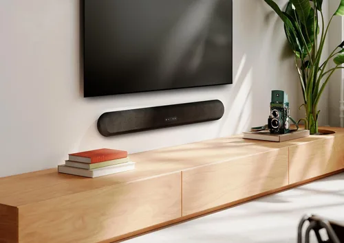 Vista 9 de Bluesound Pulse Cinema - Barra de sonido de transmisión multihabitación, 3.2.2 Dolby Atmos, 16 controladores, canales centrales, HDMI eARC, salida