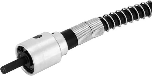 Vista 8 de Herramienta de cuchillo de grabado de cincel para carpintería eléctrica, 5 cuchillas de tallado, 2 llaves y tubo suave