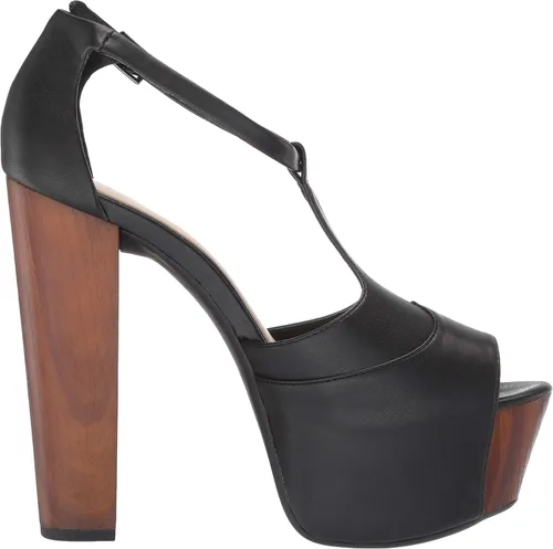 Vista 6 de Jessica Simpson Sandalias de plataforma con tacón floral Dany 3 para mujer