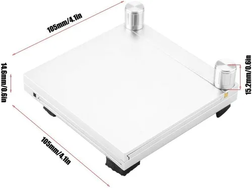 Vista 2 de Tabla deslizante de X-Y, microscopio X-Y etapa móvil 1PC Z006 Digital Microscopio Soporte móvil XY proceso 131.2 ft m
