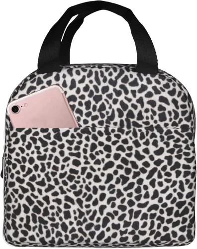 Vista 32 de Fiokroo Bolsa de almuerzo aislada con aislamiento para niñas afroamericanas, reutilizable, impermeable, bolsa de almuerzo para escuela, trabajo