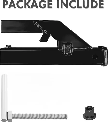 Vista 7 de Enganche de cubo para tractor, EBESTTECH 1 pieza de abrazadera para receptor de enganche de remolque 2" con adaptador de montaje de bola Compatible