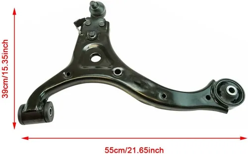 Vista 2 de Par de brazos de control delantero inferior y kit de rótulas, para Hyundai Entourage 07-08 Kia Sedona 06-12