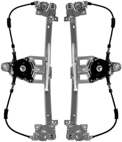 Vista 94 de TRQ Juego de elevalunas eléctrico trasero compatible con Volkswagen Golf 1999-2006 Jetta VW1550102 VW1551102 1999-2005