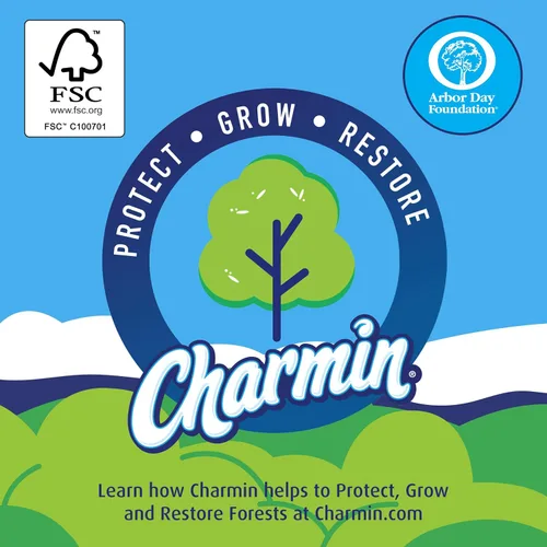 Vista 10 de Charmin Papel higiénico ultra suave y acolchado al tacto, 30 familias Mega = 153 rollos regulares, 2 capas, blanco