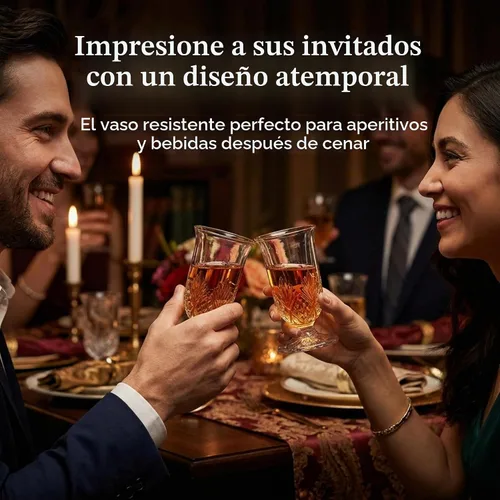 Vista 5 de Godinger Vasos de whisky, Dublín, 4oz - Juego de 4