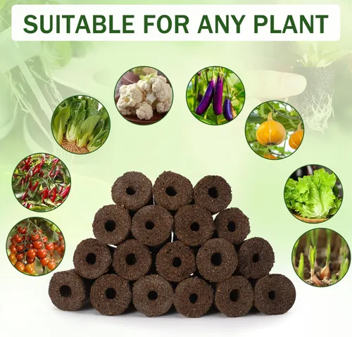 Vista 3 de DECYOOL Cápsulas de semillas de jardín, kit de 48 cápsulas hidropónicas: kit de cultivo de cualquier cosa con 12 cestas de cultivo, 12 esponjas