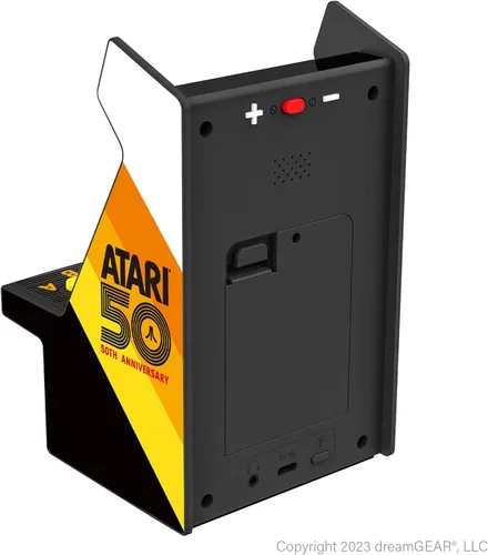 Vista 9 de My Arcade Atari Micro Player Pro: 100 Arcade Classics Games, 6.75" Portable Mini Arcade Machine, Retro Gaming Consoles