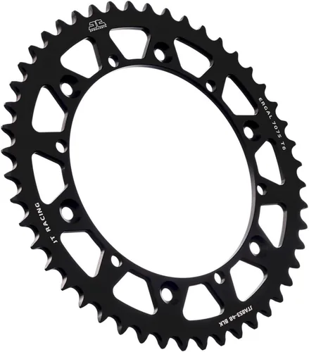 Vista 3 de JT Sprockets JTA853.52BLK - Piñón trasero de aluminio anodizado 7075 T6, color negro