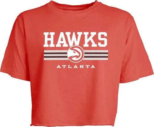 Vista 3 de Blue 84 Camiseta corta de la NBA para mujer, con licencia oficial de la NBA, color del