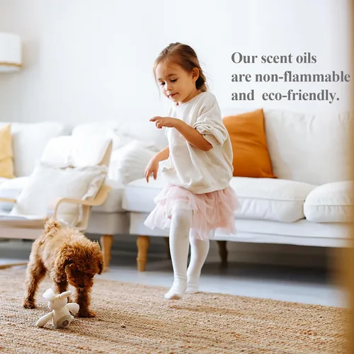 Vista 4 de Aceites difusores de hotel, aromas de lujo para el hogar, aroma de hotel para difusor de aroma, 3.4 fl oz de aceites aromáticos naturales de ensueño